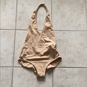 Halter Bodysuit by American Apparel